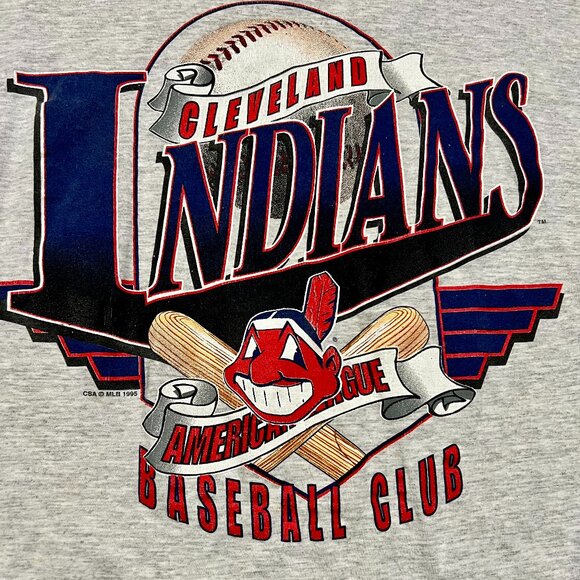 Cleveland Indians '95 Vintage League Leaders Graphic T-Shirt - Picture 2 of 5